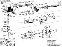 Bosch 0 602 529 021 GR.88 High-Frequency Chamferer Spare Parts